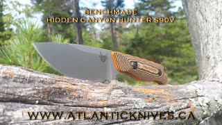Video: Benchmade 15017-1 Hidden Canyon Hunter Richlite Kniv