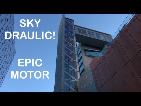 EPIC MOTOR on HIGH hydraulic MEI elevator at Whiskey Blue Atlanta GA. Tallest hydro in the World?