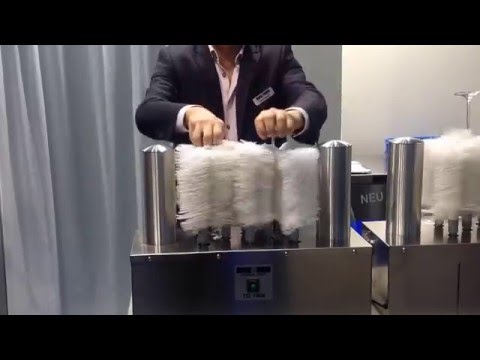 Sécheuse à verres pour essuyer 2 verres à la fois - TD1000_1