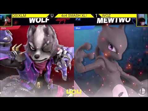 4o4 Ultimate Weekly XLI - Dsixlm (Pichu, Wolf) vs Woz (Mewtwo, Palutena) - Winners Round 1
