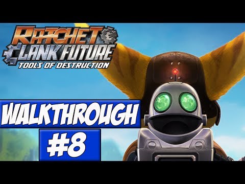 Ratchet And Clank: Tools Of Destruction Walkthrough Ep.8 w/Angel - Sun Battle!