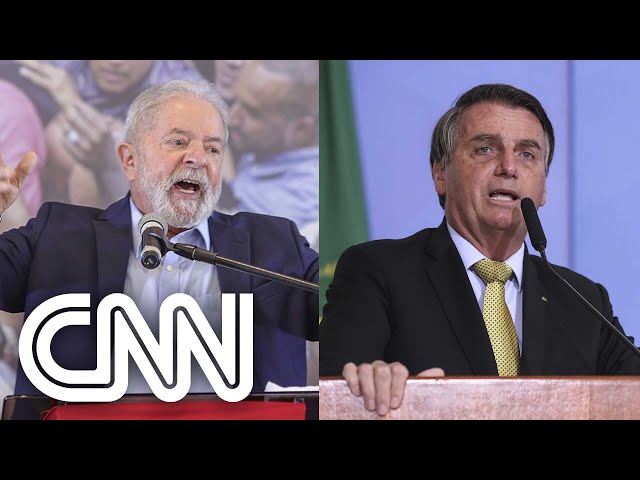 Lula tem 48% e Bolsonaro 23% das intenções de voto | AGORA CNN