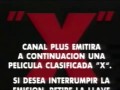 Canal Cine X 1994 Cabecera Contenedor Cinematográfico
