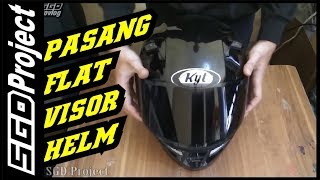 Download lagu Pasang Flat Visor Universal ke Helm K2R cuma 80 RIBUan mp3