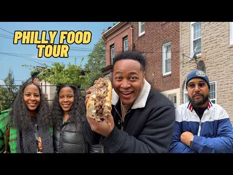Philadelphia Food Tour ft. @JLJupiterTV & @FoodChasersTV  | Reading Terminal, Cheesesteak & More