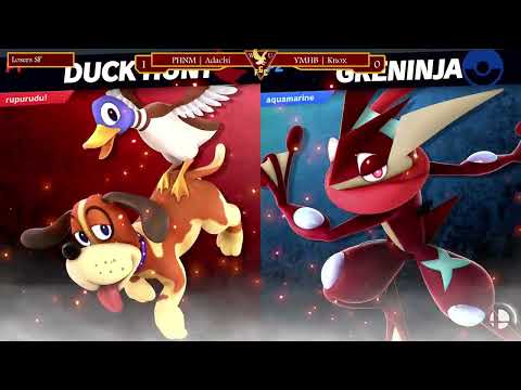 Adachi (Duck Hunt) vs Knox (Greninja) - Losers Semi-Final - Grinds & Shines #2