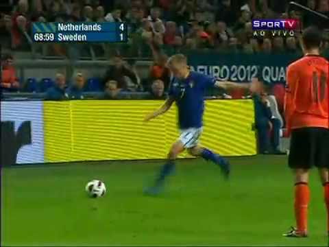 Netherlands vs Sweden 4-1, UEFA Euro 2012 Qualifiers