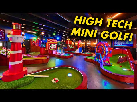 This INSANE Mini Golf Course Will Blow Your Mind!