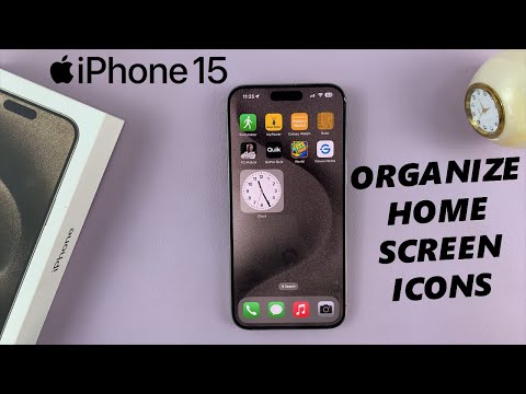 How To Rearrange Home Screen Icons On iPhone 15 & iPhone 15 Pro