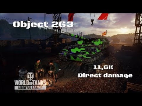 Object 263 in Pilsen: 11,6K damage: THIS TANK IS INCREDIBLE AND SUPER HARD.