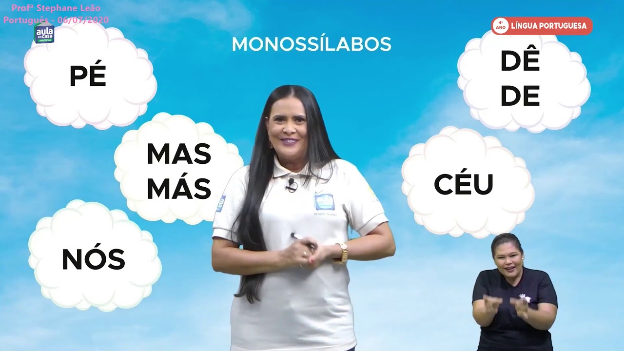 AULA EM CASA 4º ANO ENSINO FUNDAMENTAL - PORTUGUÊS - DATA: 06/07/2020