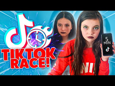 DE TIKTOK RACE #2 | WIE IS DE SNELSTE TIKTOKKER? - Bibi