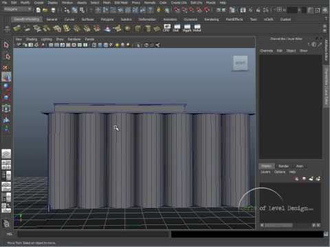 Maya Beginner Basics 6/10: Geometry Modeling Basics Exercise [Tutorial #06]