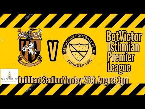 Highlights | Folkestone Invicta 3-1 Merstham | Isthmian Premier Division | 26/8/19