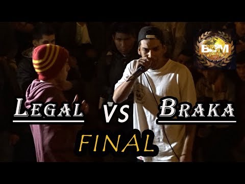 LEGAL vs BRAKA - FINAL // Audicion RAPTONDA "BDM GOLD"