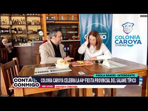 Colonia Caroya celebra la 44ª Fiesta Provincial del Salame Típico |  Intendente - Paola Nanini