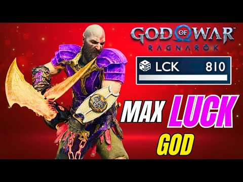 My LUCK Build Made Gná & The Berserkers IRRELEVANT - God Of War Ragnarok