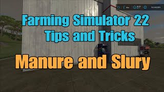 How to  Get Workers to use Manure and Slurry from your barn , Tutorial on FS22