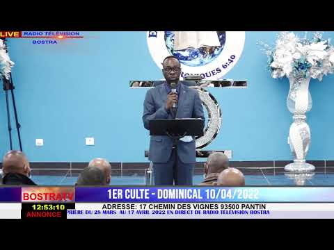 1ER CULTE - DOMINICAL 10/04/2022