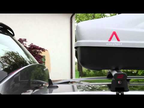 G3 Kit di fissaggio "Elegance" K9.042 / G3 K9.042 "Elegance" roofbox fixing kit