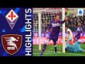 Fiorentina 4-0 Salernitana | Vlahovic nets two in Fiorentina home win | Serie A 2021/22