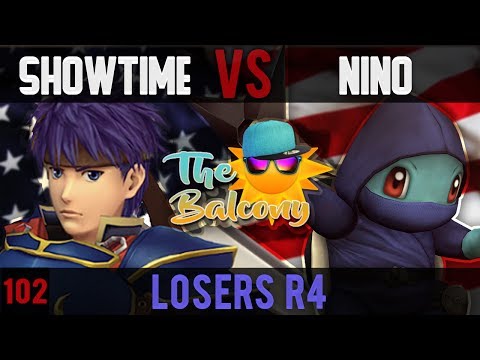 PM @ the Balcony 102 - Losers R4 ft. Nino (Squirtle, Bowser) VS Showtime (Ike)