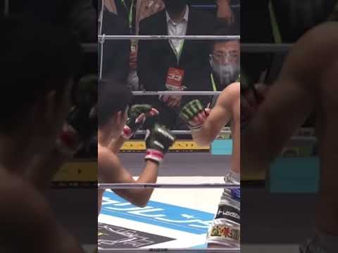 #朝倉未来　のカウンター　スロー再生