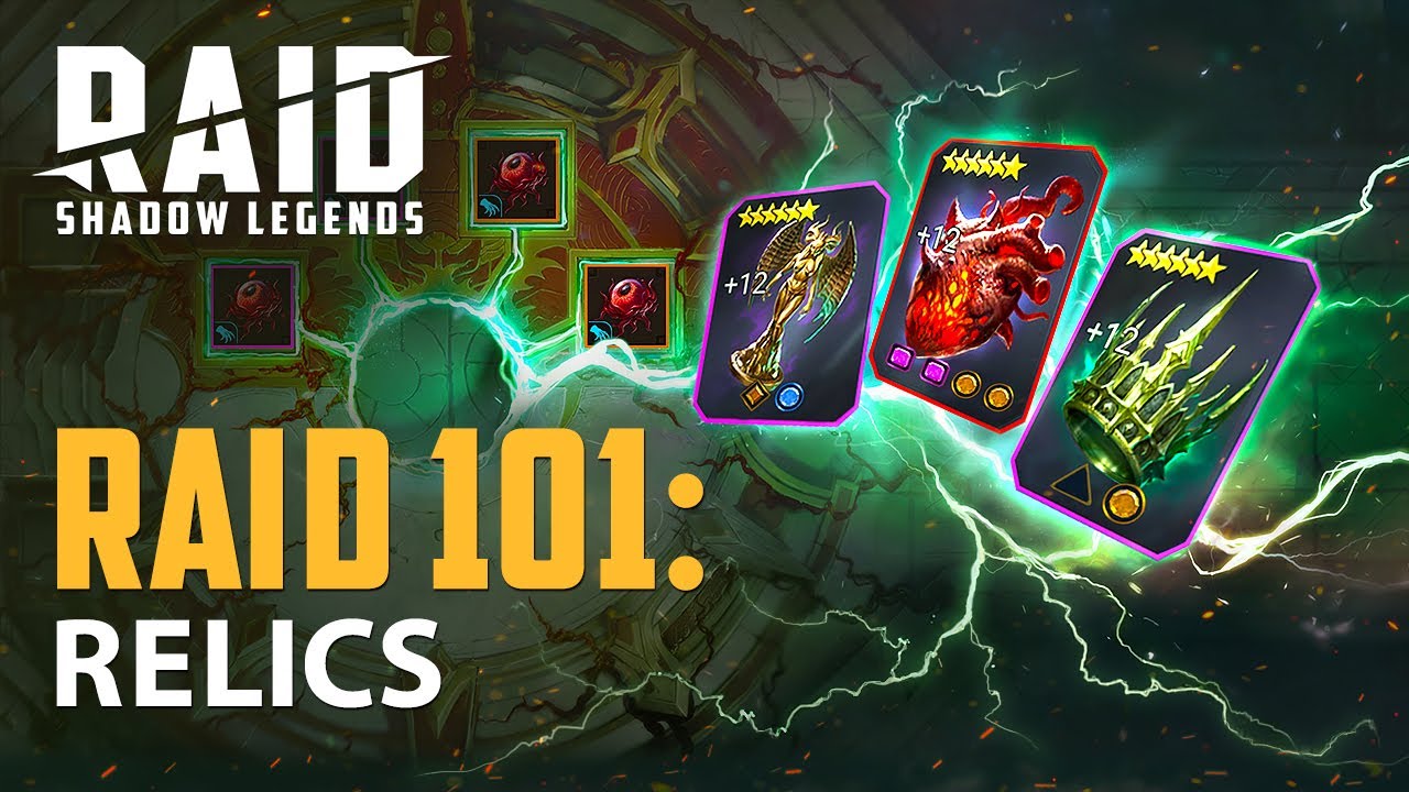 RAID: Shadow Legends | How Relics Work: Relic Bonuses and Champion Enhancement Guide