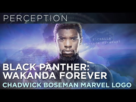 Chadwick Boseman Opening Marvel Logo Animation