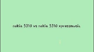 nokia 5310 vs nokia 5310 xpressmusic on/off test #nokia #shorts