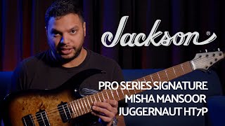 Video thumbnail for Periphery's Misha Mansoor on his Signature Pro Juggernaut HT7P | Jackson Presents | Jackson Guitars by Jackson Guitars