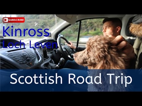 Road Trip in Scotland & Miniature Poodle Loch Leven