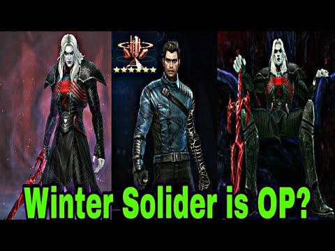 Winter Soldier T3 & New Uniform Review | Knull Solo With Normal Obelisk - Marvel Future Fight