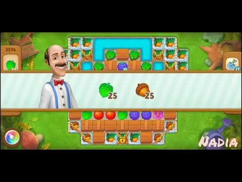 Gardenscapes Level 3596