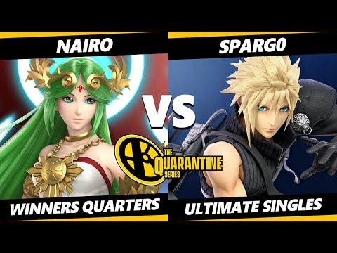 The Quarantine Series Winners Quarters - Nairo (ZSS, Palutena) Vs Spargo (Cloud) Smash Ultimate SSBU