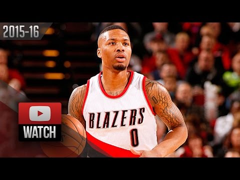Damian Lillard Full Highlights vs Jazz (2016.01.13) - 21 Pts, 10 Ast, 7 Reb, SICK!