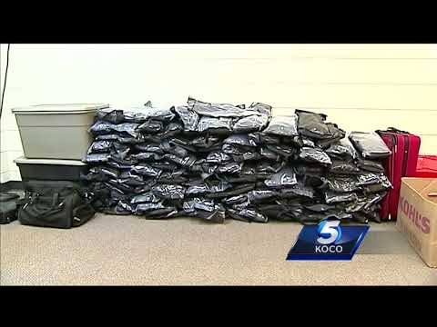 Over 100 pounds of marijuana seized following traffic stop