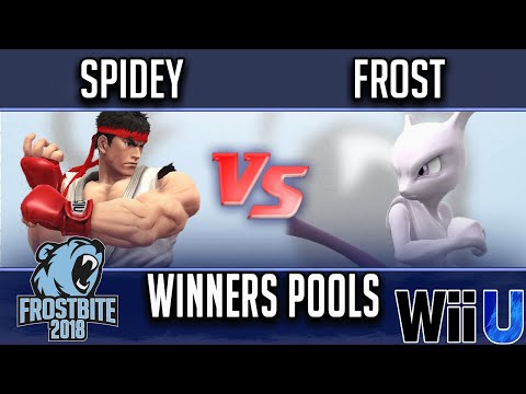 Frostbite 2018 Smash 4 Singles  WINNERS POOLS - RAID | Spidey (Ryu) vs  Frost (Mewtwo)