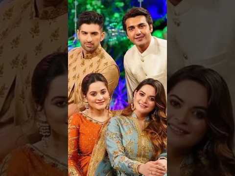 Aiman Khan and Minal Khan with husband's Eid 2023 pictures 😍😍📸