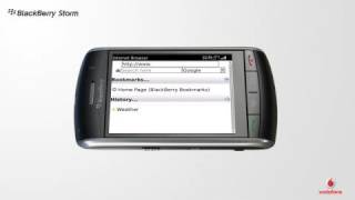 BlackBerry Storm 9500 &#39;Touch And Go&#39; Video Vodafone Video