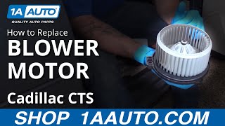 How to Replace Blower Motor 03-07 Cadillac CTS