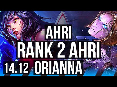 AHRI vs ORIANNA (MID) | Rank 2 Ahri, Quadra, 10/1/4, Legendary, Rank 27 | EUW Challenger | 14.12