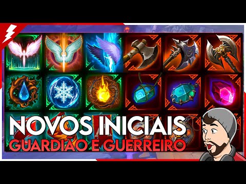 INICIAIS DA SEASON 8! ITENS DE GUARDIÃO E GUERREIRO! - ⚡ Smite BR PTS