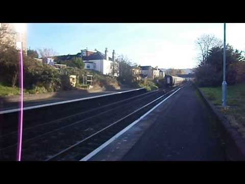 DRS Class 37's no's: 37261-37405 @ Oldfield Park {1z42} 30/11/2013.