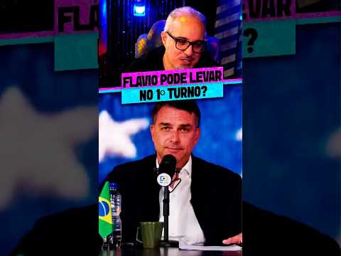 FLÁVIO BOLSONARO ELEITO NO 1º TURNO?