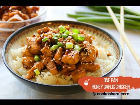 One Pan Honey Garlic Chicken - Dinner in 30 Minutes