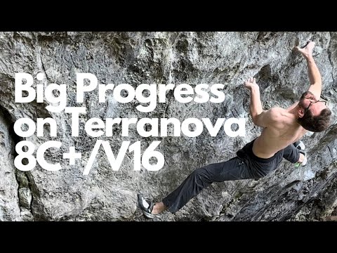 Big progress on Terranova 8C+/V16 - session 2 vlog