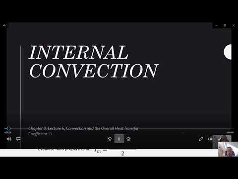 Heat Transfer - Chapter 8 - Internal Convection Heat Transfer Correlations