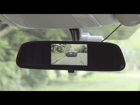 Gator 4.3" Rear View Mirror Mounted Reversing Camera // Supercheap Auto