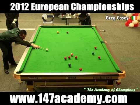 2012 European Snooker Championships - Greg Casey